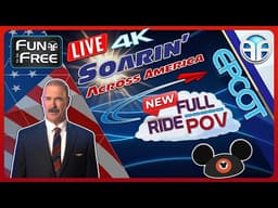 🔴 LIVE: Walt Disney World – NEW 2026 Soarin Across America (POV) – EPCOT Disney World [4K]