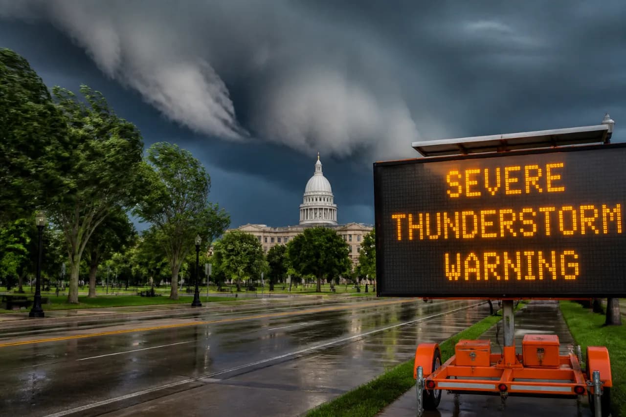 Lansing faces Severe Thunderstorm Warning; Ingham under ...