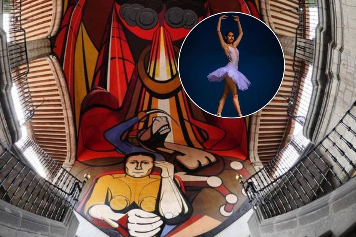 There will be a free performance of the ballet "Giselle" in Mexico City’s Historic Center: the show will take place among murals during April’s Museum Night