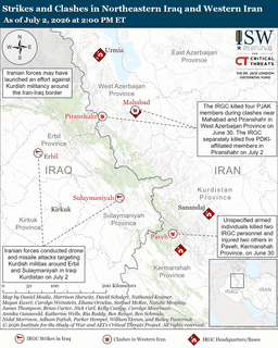 @TheStudyofWar reposted: Iran Update Special Report, July 2, 2026: Iran has signaled that it will continu...