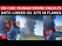 Iranian Attacks Turn NATO-LINKED OIL SITE Into A 'Blaze of Destruction'; 'COMPLETELY DESTROYED...'
