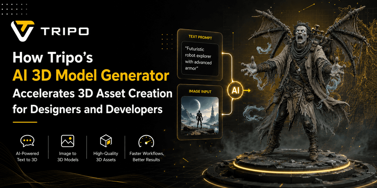 How Tripo's AI 3D Model Generator Accelerates 3D Asset ...