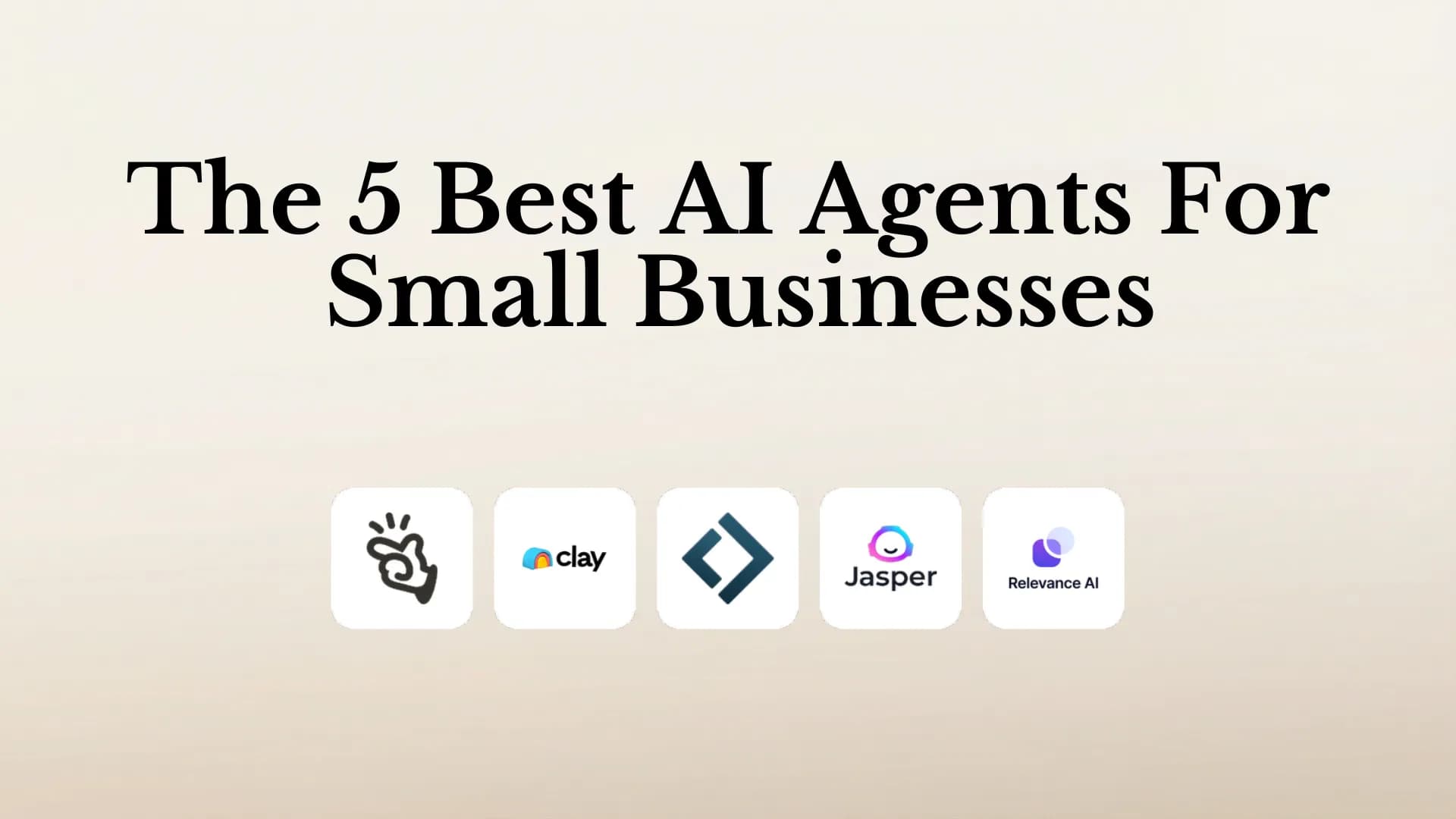 I Tested 5 AI Agents for Small Businesses (Here is What ...