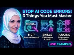 This is Why AI Gives You Errors & Bad Code! 3 Things You Must Know | Live Example 🔥