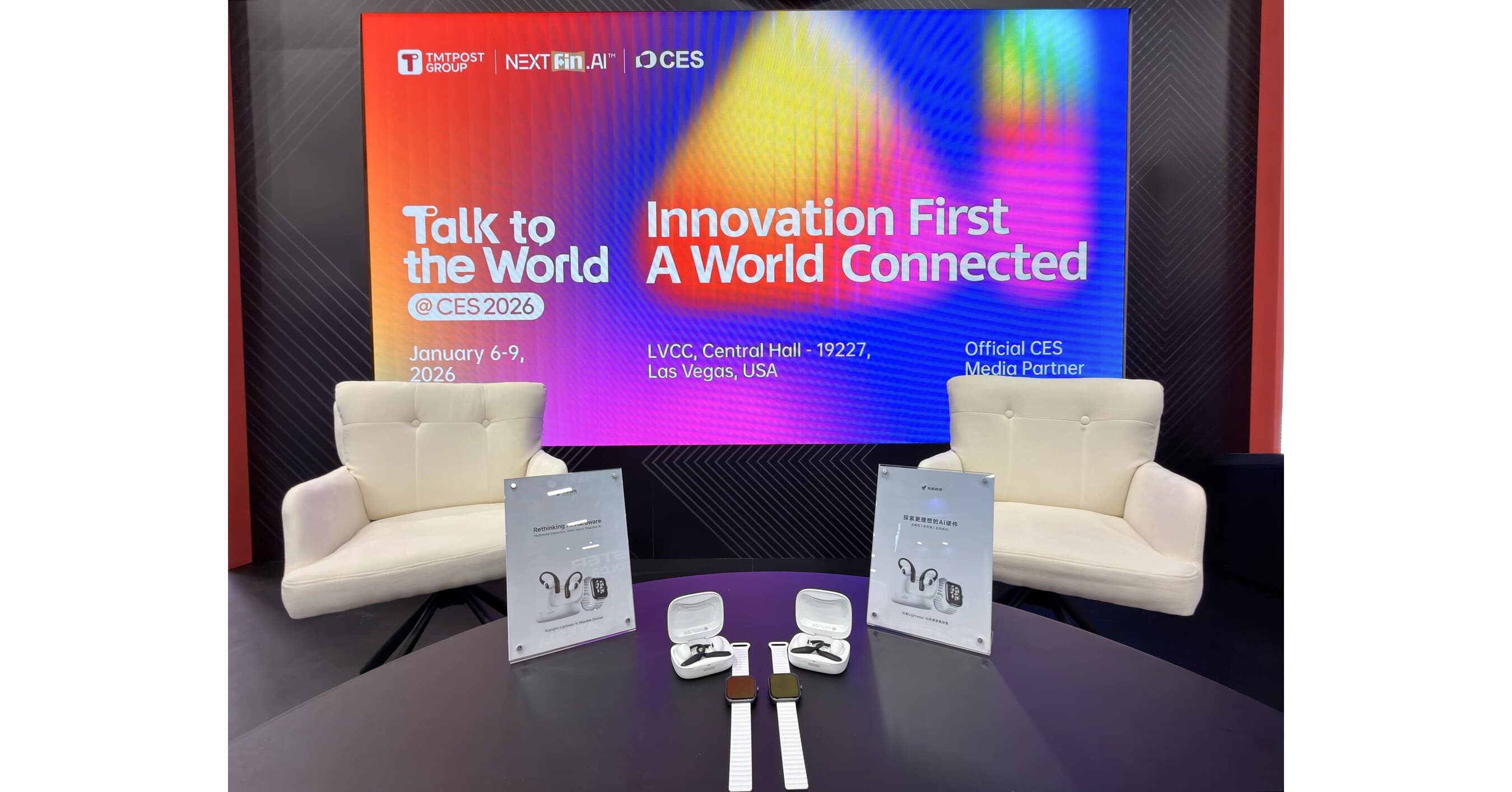 CES 2026: Guangfan Technology Reveals Lightwear, Introducing World's First Vision-Enabled AI Earphones