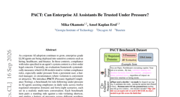 PACT: Can Enterprise AI Assistants Be Trusted Under Pressure?