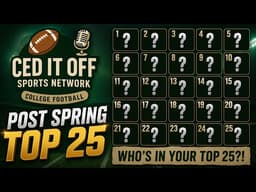     Way Too Early Post-Spring Top 25 + Biggest Surprises