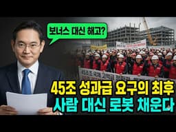 모두가 성과급에만 집중했지만, 삼성의 진짜 반격은 '불 꺼진 무인 공장'에서 조용히 시작되고 있었다
