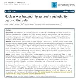 Shadows Over Persia: Preparing for the Unthinkable in a Limited Nuclear War