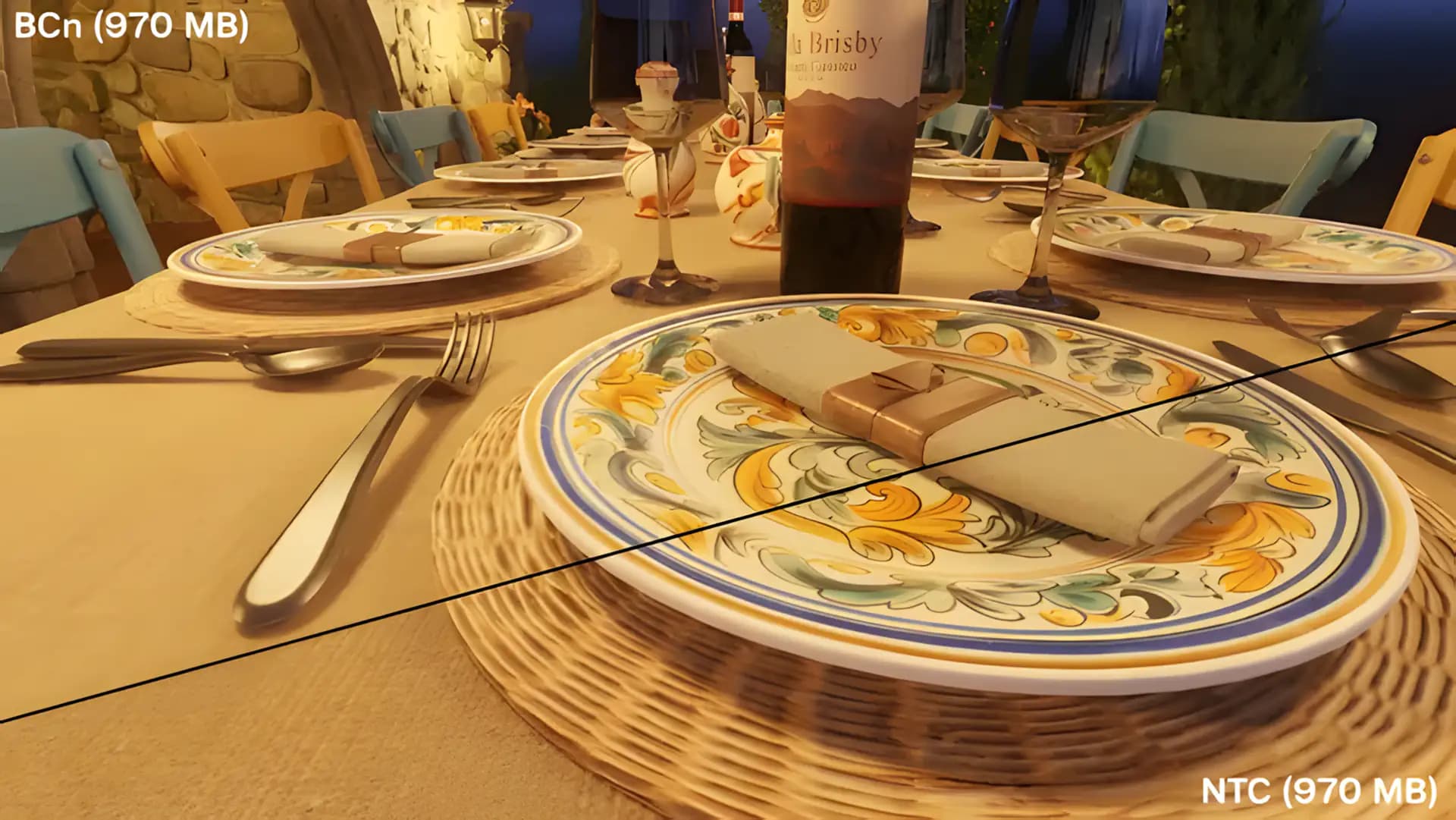 RTX 50 benchmarks show the effectiveness of Neural Texture Compression