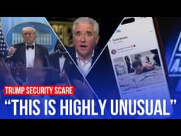 Massive security failure? Armed suspect charges Trump event