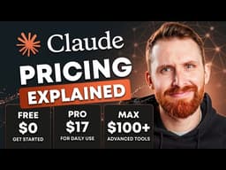 Claude Pricing Explained: Don't Pay Until You Watch This!