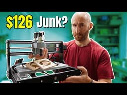 This $126 CNC Can Do Real Woodworking… But Shouldn’t