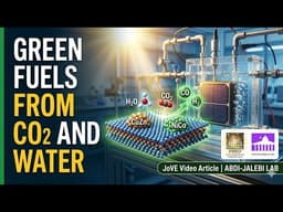 Solar-Driven Electrochemical Green Fuel Production from CO2 and Water