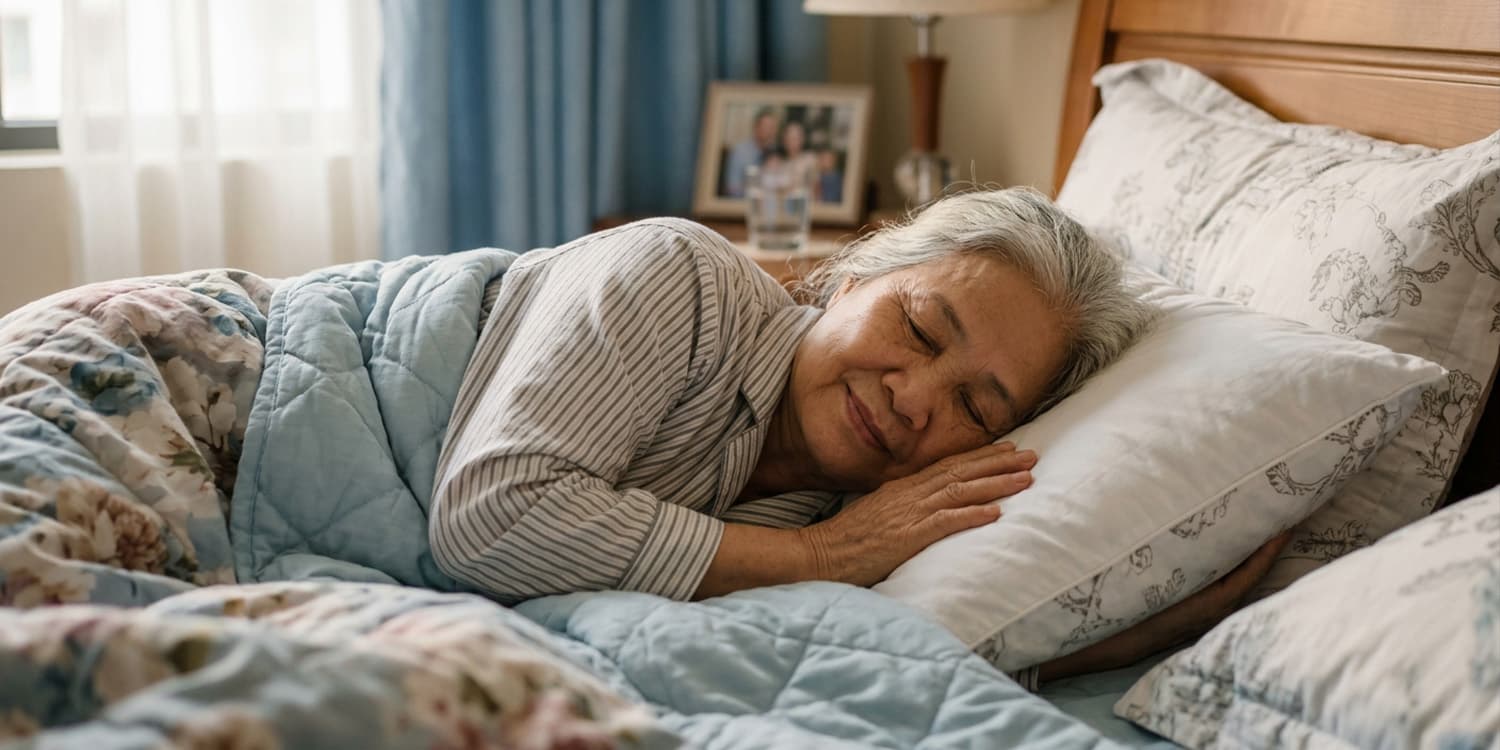 Good sleep quality is linked to a lower risk of depression in older adults