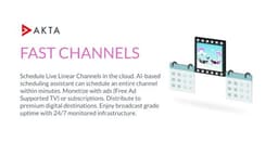 Akta – AI-Powered Media Planning, Scheduling and Playout