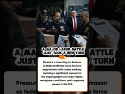 Labor Board Orders Amazon to Bargain With Teamsters #trump #amazon #labor #politics #usa #news