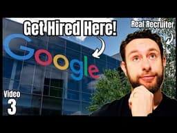 The SECRET to Nailing Your Google Job Interview 