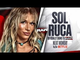 🚨 WWE Raw SHOCKER: Sol Ruca SIGNS! What This Means for the Women’s Division 🔥