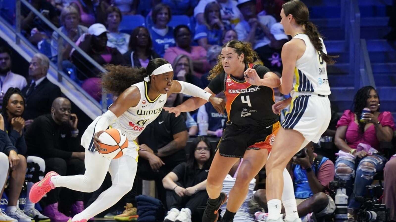 Balanced attack pushes Wings past woeful Sun - WNBA