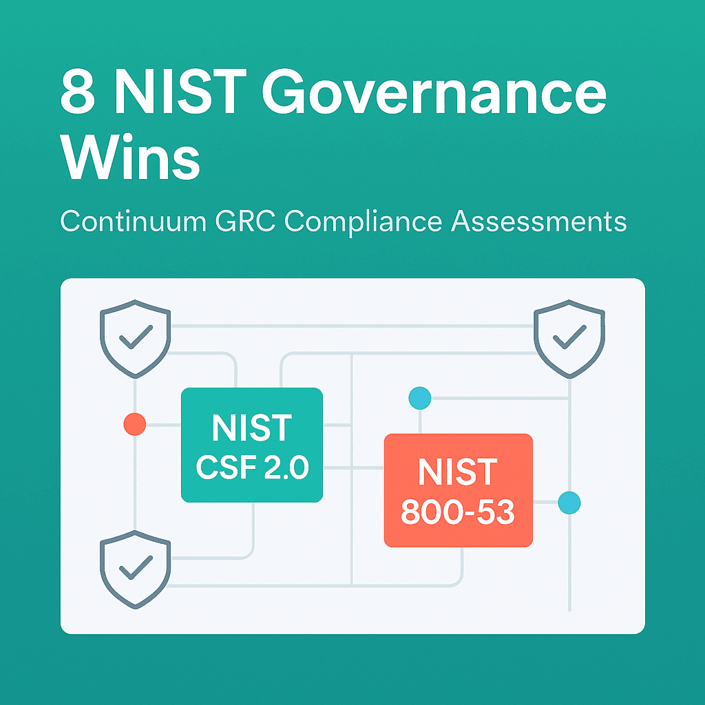 NIST Governance Wins for Compliance Assessments
