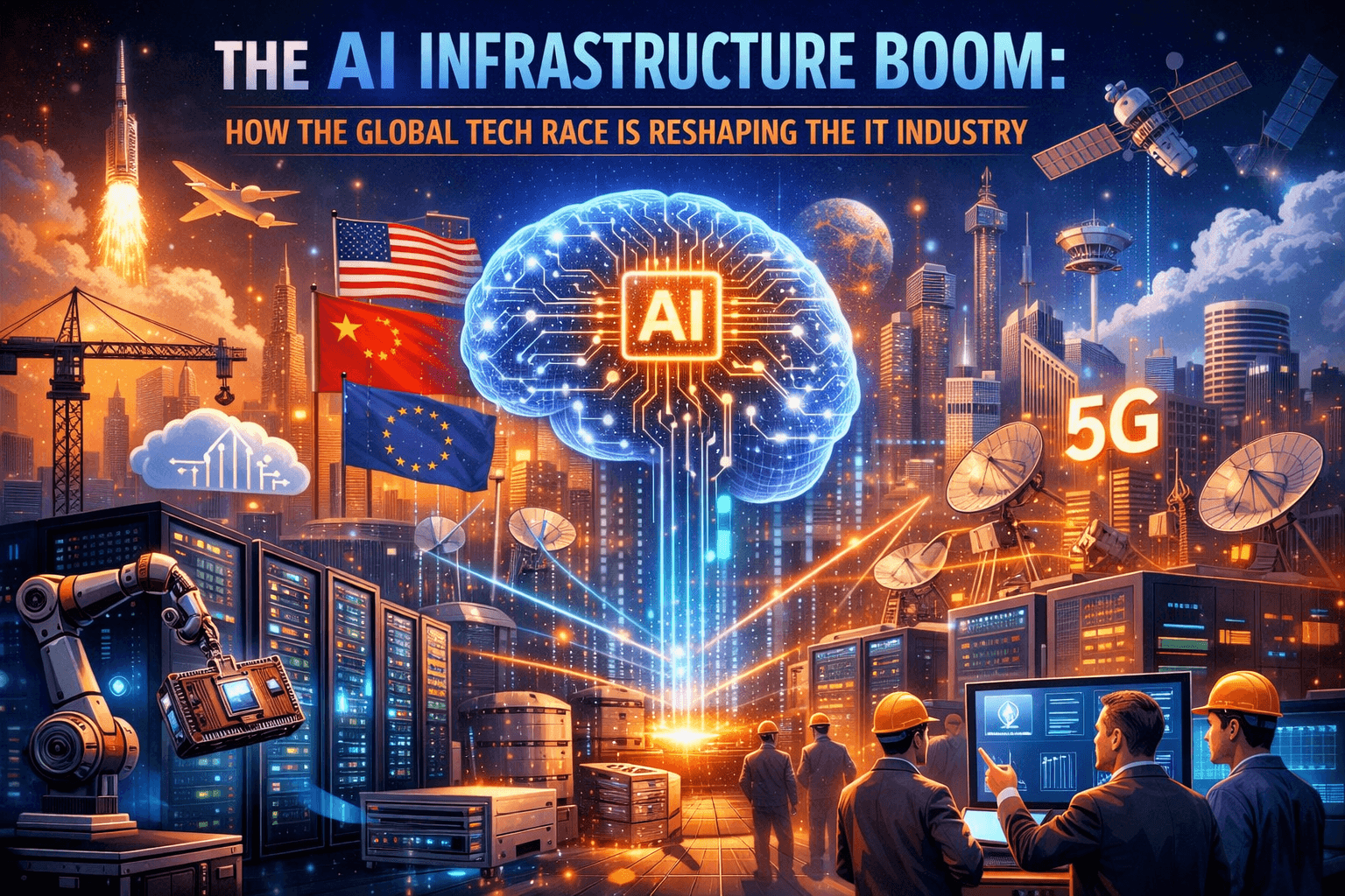 The AI Infrastructure Boom: How AI Is Reshaping The Global IT Industry