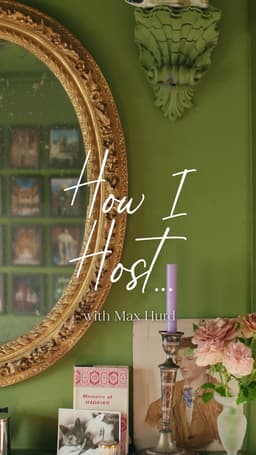 How I Host: Inside Max Hurd's Colorful and Eclectic Home - Yahoo