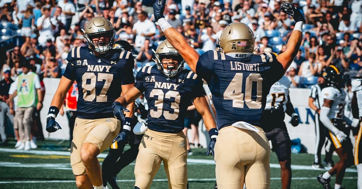 Army, Navy, and Air Force football all notch wins in Week 1