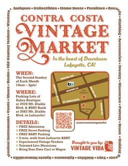 Contra Costa Vintage Market in Lafayette