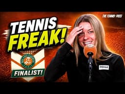 Maja Chwalińska Says She's A "Tennis Freak"! | Now She's In A French Open Final | Roland Garros