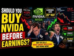 Nvidia Stock in RED Before Earnings 🚨 | Smart Investors Are Watching This Closely! | NVDA Stock