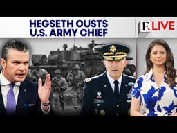 US Army Chief Steps Down Amid Reported Hegseth Pressure | Firstpost Live