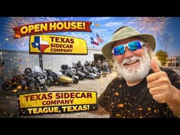 Texas Sidecar Open House 2026 | Teague TX Ride, Food, Bikes & Biker Stories!
