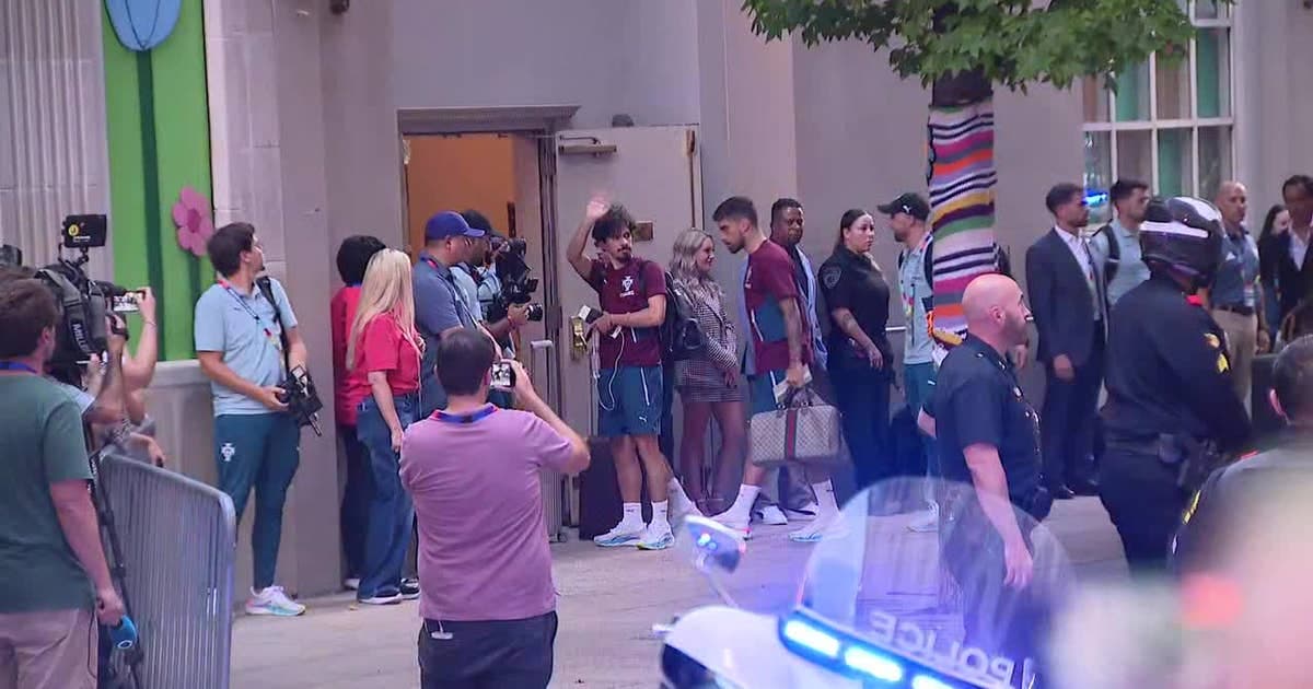 Portugal arrives in Dallas ahead of World Cup match