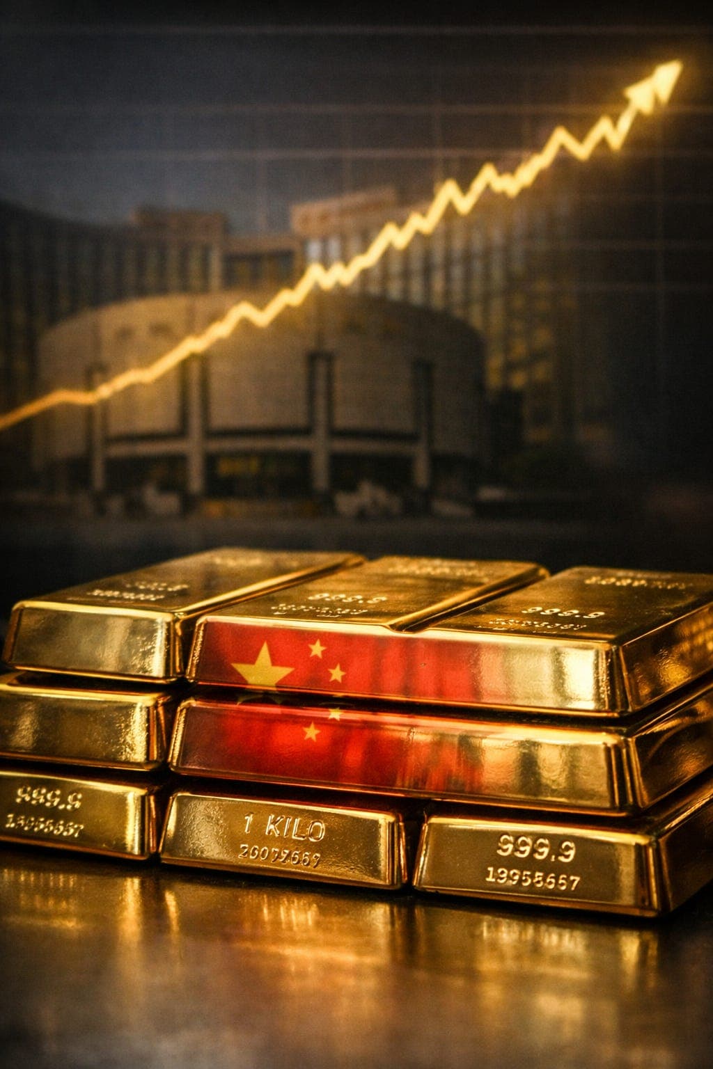 China Adds to Gold Reserves Yet Again