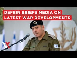 LIVE | Israeli Army Spokesperson Effie Defrin Briefs Media On Latest War Developments | VERTEX