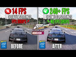 Forza Horizon 6 - Best Settings to Fix Lags, Stutters & FPS Drops on ANY PC 🔧📈