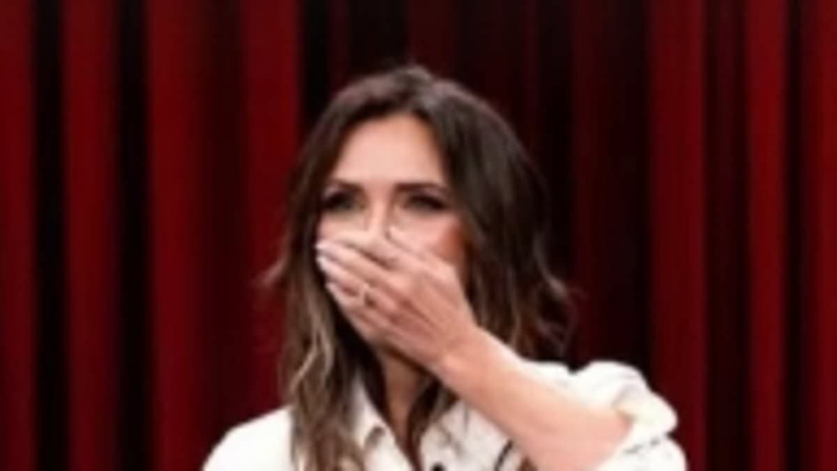 Victoria Beckham left red faced as she shares her disapproval of son Cruz's racy naked snap to promote new single Waste Your Pain | Daily Mail Online