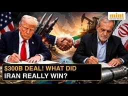 US-Iran Sign Historic 14-Point Deal: $300 Bn Package, Sanctions Relief & Hormuz Reopens | Explained