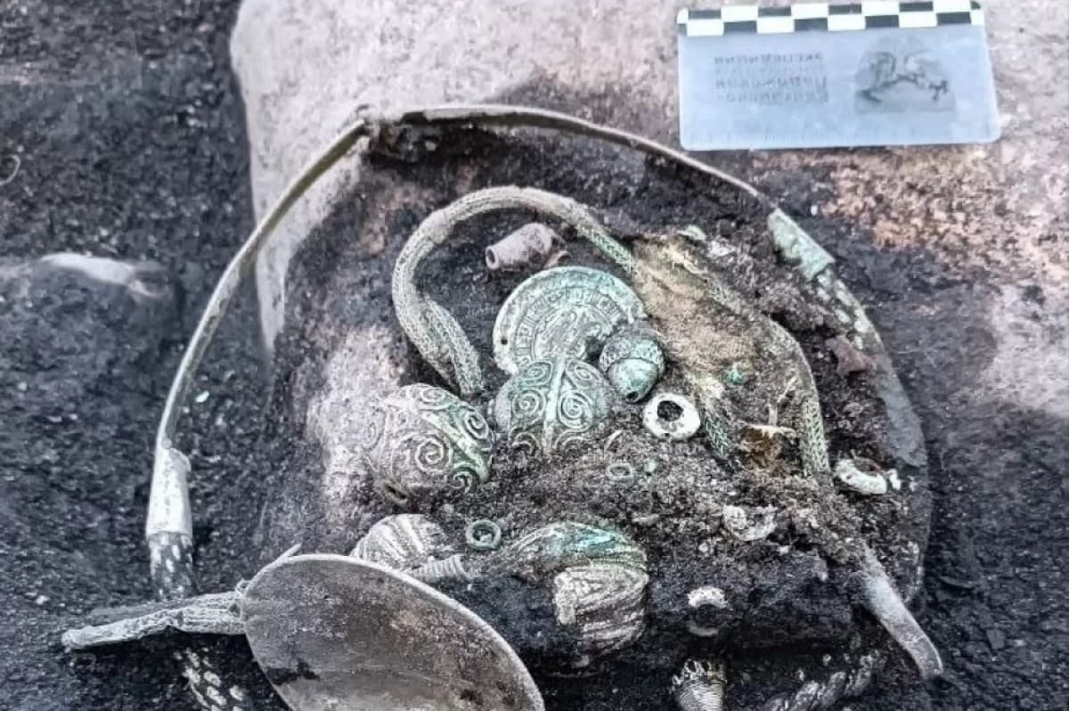 Newly Discovered Medieval Hoard in Russia Contains Two ...