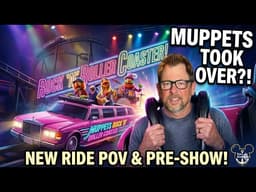 NEW Rock 'n' Roller Coaster Starring The Muppets FULL POV & Pre Show!