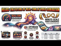 Helios Breakthrough Real Time Long Video Generation
