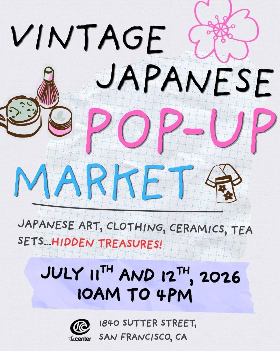 SF's Vintage Japanese Pop-Up Market (July 11-12)