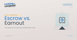 Escrow vs. Earnout