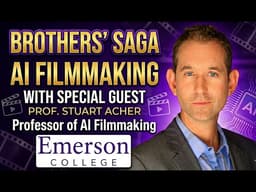 AI Filmmaking Is Now Being Taught in College 🎬 | Stuart Acher | Brothers’ Saga Podcast Episode 23