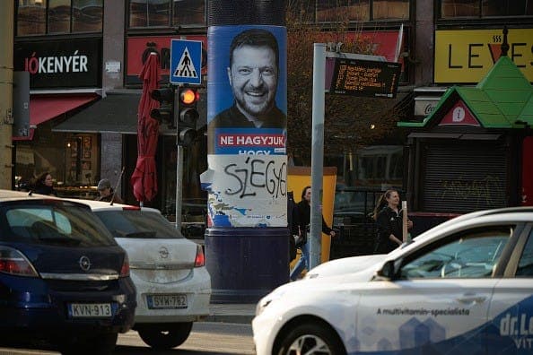 Why Zelenskyy’s photo is all over Hungary