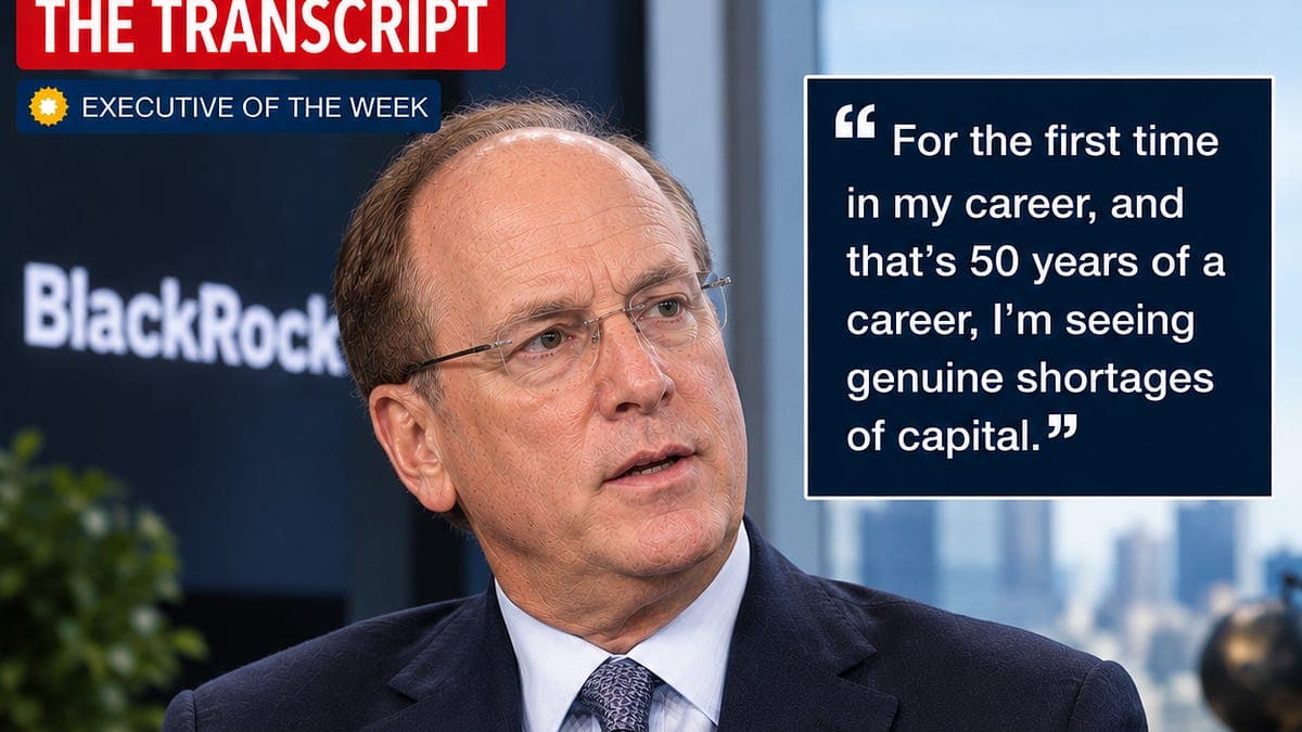 Shortage of Capital
