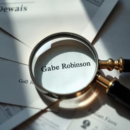 Gabe Robinson Media Tracker