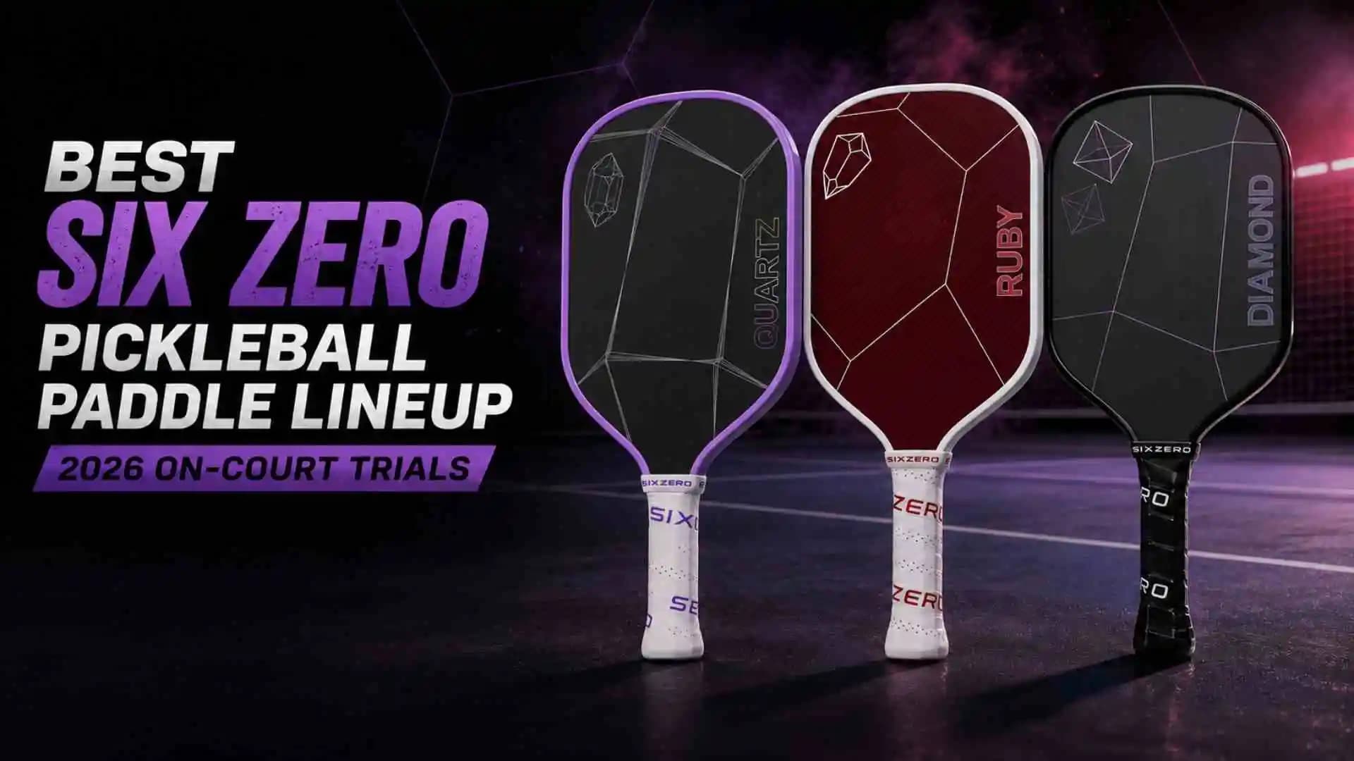 Best Six Zero Pickleball Paddles (2026): Every Model Ranked