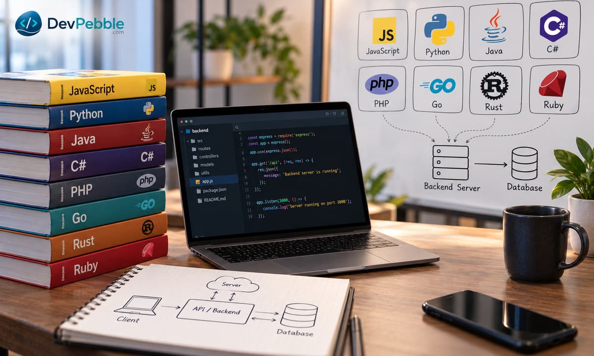 Backend programming languages compared for 2026